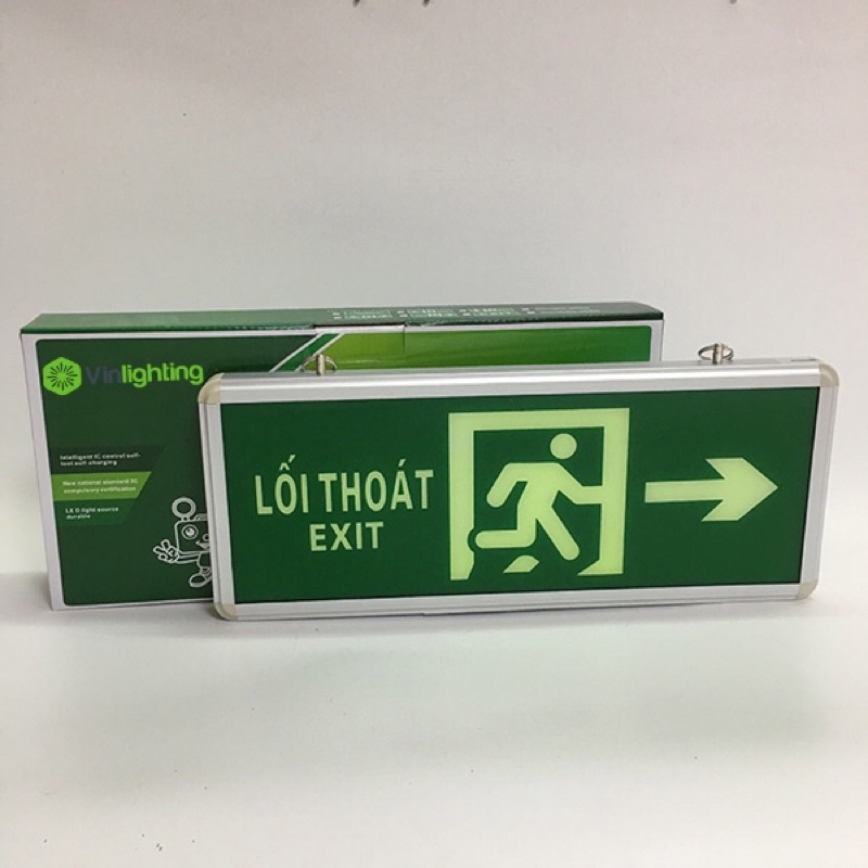 Đèn exit lối thoát hiểm có chỉ hướng