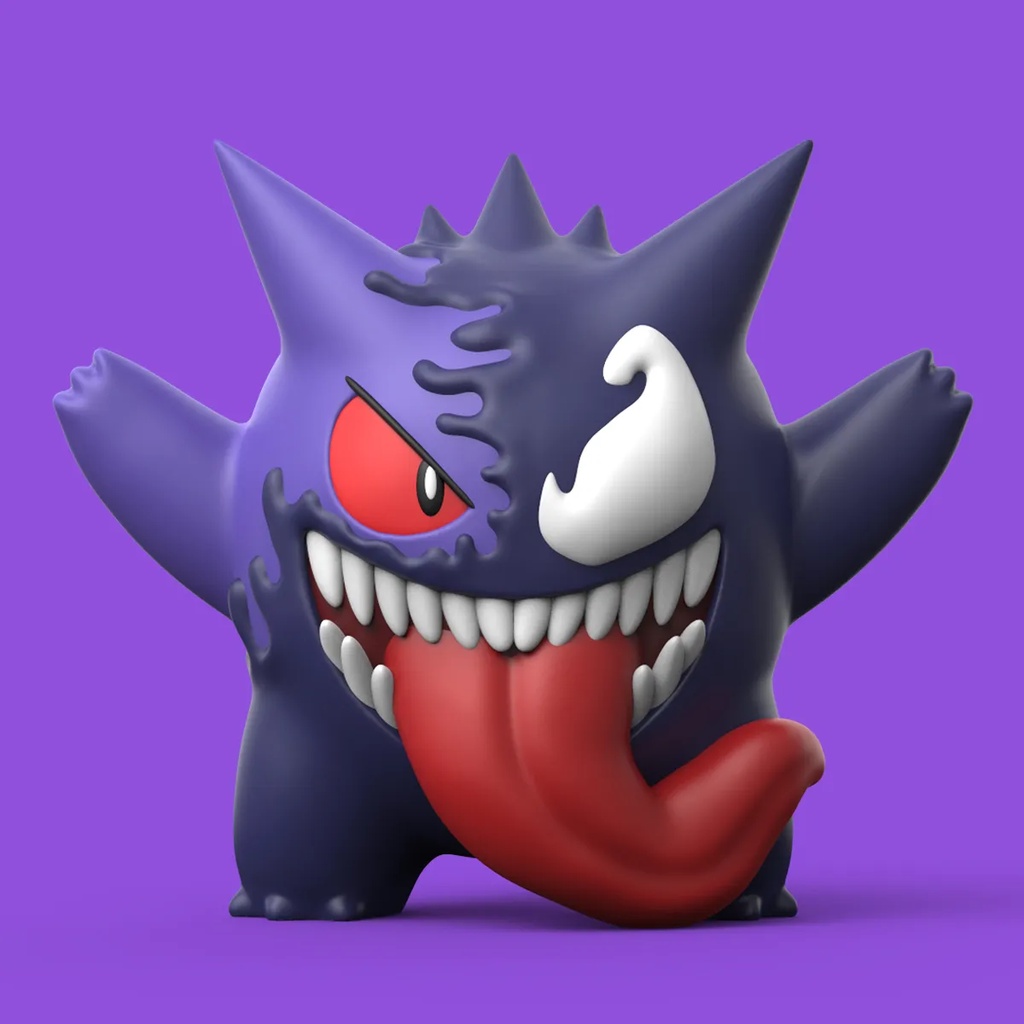 File in 3D Pokemon - Gengar Venom
