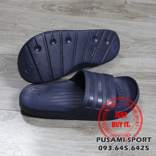 Dép Adidas đúc (màu xanh tím than)
