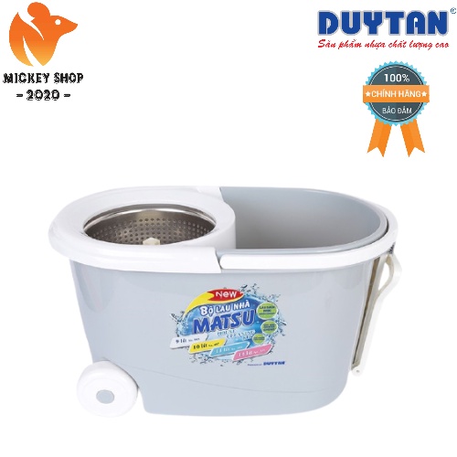 [Mua Nhiều] Bộ Lau Nhà 360 Độ Duy Tân MATSU 11L Lồng Inox ( có bánh xe) - CHÍNH HÃNG