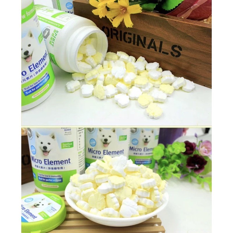 [LẺ 1 VIÊN] Viên Canxi/Vitamin/ Dưỡng Lông/ Chắc Xương/Khoáng Chất/Men Vi Sinh Cho Chó Mèo Spirit