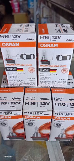 Bóng đèn gầm (đèn cản) xe Fortuner Vios 2017+ H16 19w chính hãng Osram(Bảo hành 3 tháng)