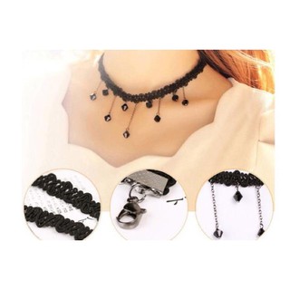 Choker đá rơi đẹp
