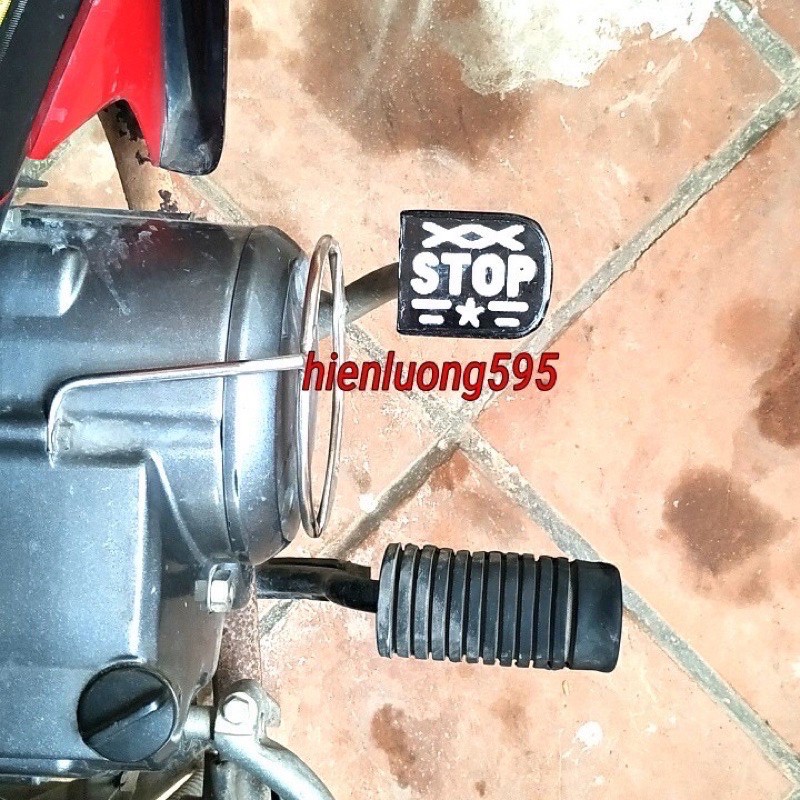 Bọc chân phanh - chân số gang kiểu Stop dành cho các dòng xe số