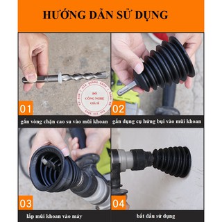 Dụng cụ hứng bụi máy khoan  - Phiên bản 2