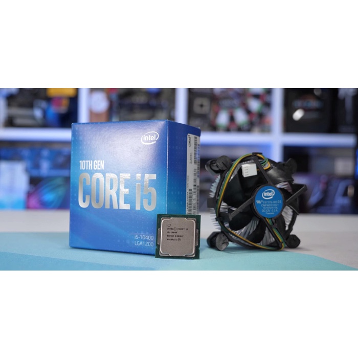 CPU Intel Core i3 10105 / 10105F - i5 10400F - i5 11400 / 11400F - Socket Intel LGA 1200 - FullBox - Bảo hành hãng 36T