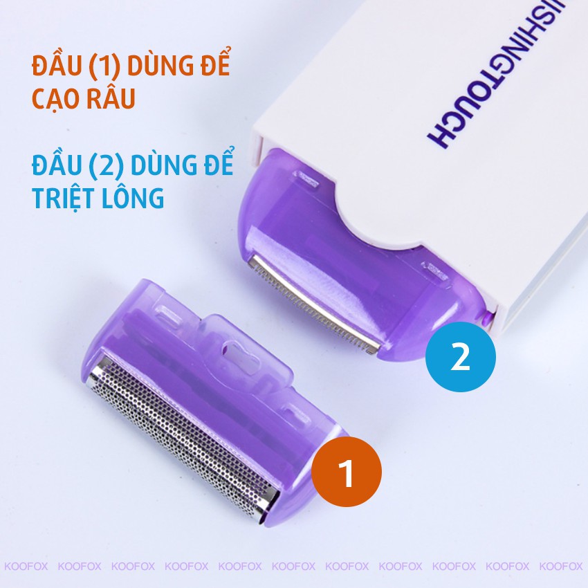 [Kiểm Tra Hàng Trước]Máy Triệt Lông Cảm Ứng Yes Finishing Touch Cao Cấp