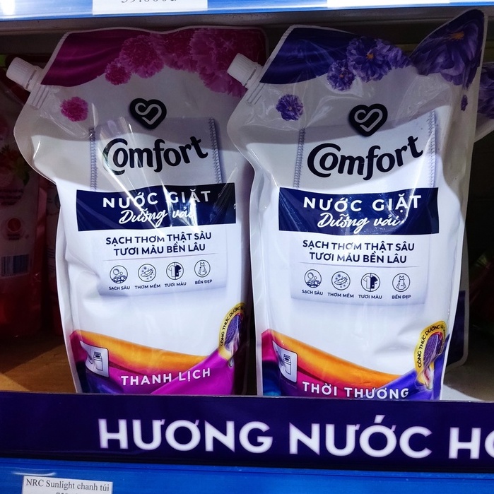 Nước Giặt Dưỡng Vải Comfort Túi 2,1 lít