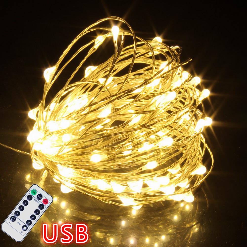 Dây Đèn Led Trang Trí 5m 10m Điều Khiển Từ Xa