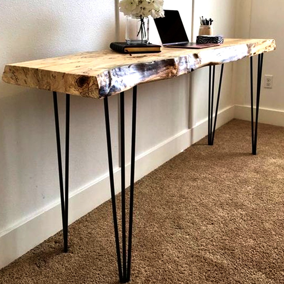 Chân bàn sắt hairpin cao 70 cm  tặng kèm ốc vít