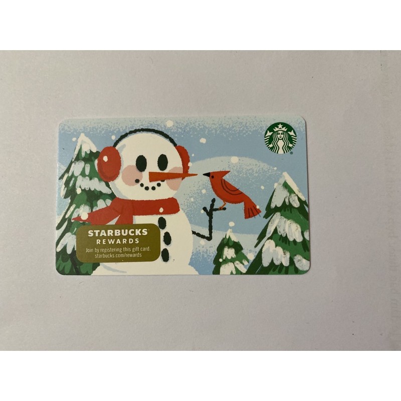 [LƯU NIỆM] THẺ STARBUCKS US MÙA XMAS 2020 - VALENTINE 2021