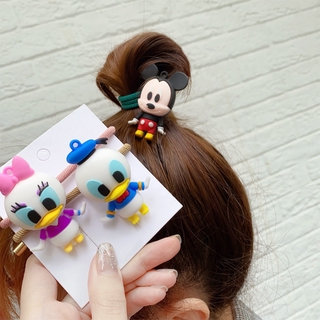 Dây Buộc Tóc Hình Chuột Mickey / Vịt Donald Đáng Yêu