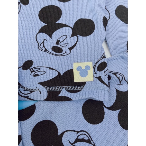 (ẢNH THẬT)Bộ cotton Mickey mouse cho bé hàng xuất UK Thu đông 2022