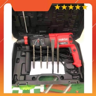 Máy khoan bê tông maktec 2-26 ' tặng kèm 5 mũi 3 khoan 3 đục. >