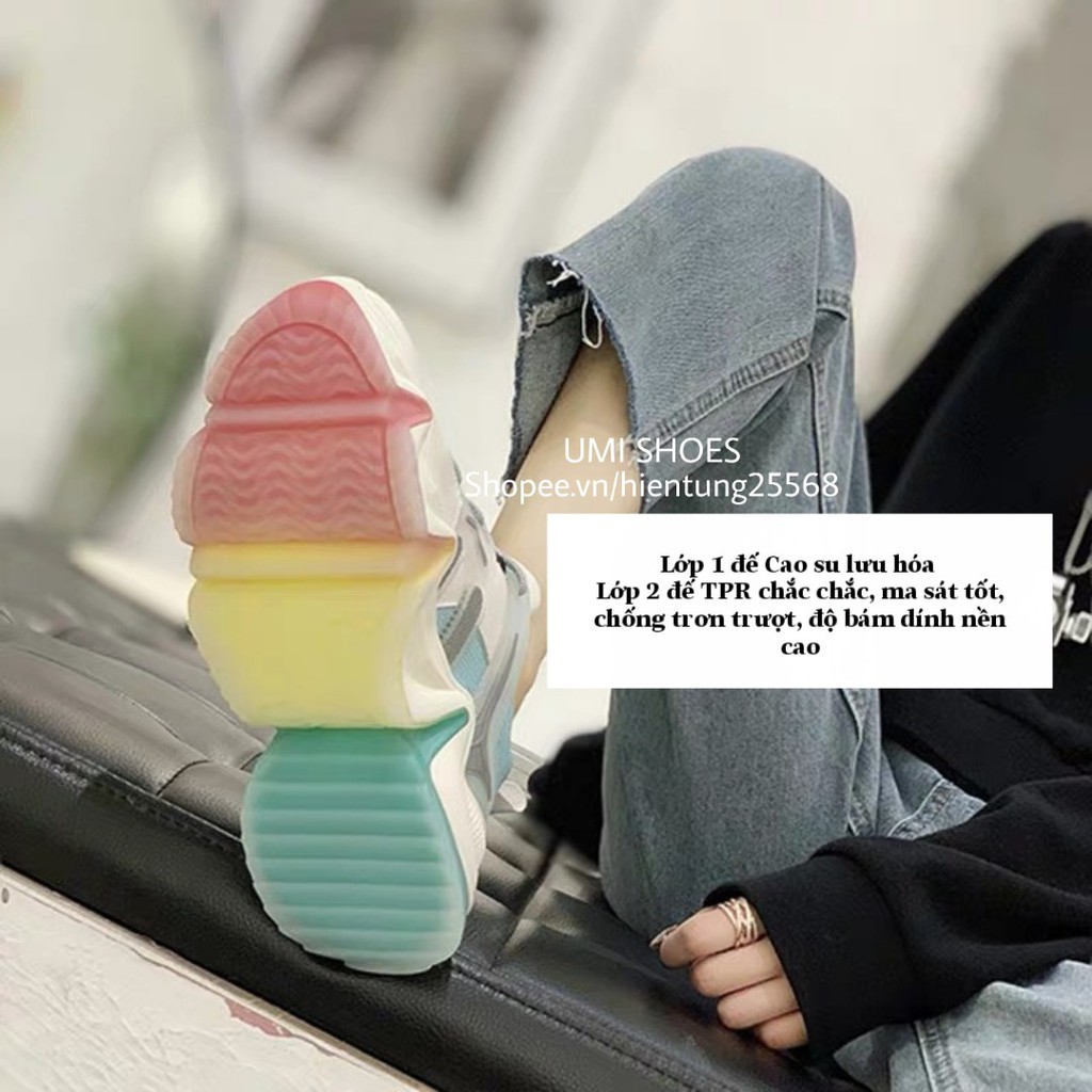 [DÂY KÉP+CÓ SẴN] Giày thể thao Ulzzang mã 881 HOT 2021 mới độn đế cao lượn sóng viền rèm nhẹ 3 màu cá tính hot 2020 | BigBuy360 - bigbuy360.vn
