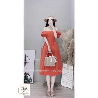 ĐẦM XÒE TRỄ VAI LỤA CAO CẤP SIÊU DỄ THƯƠNG