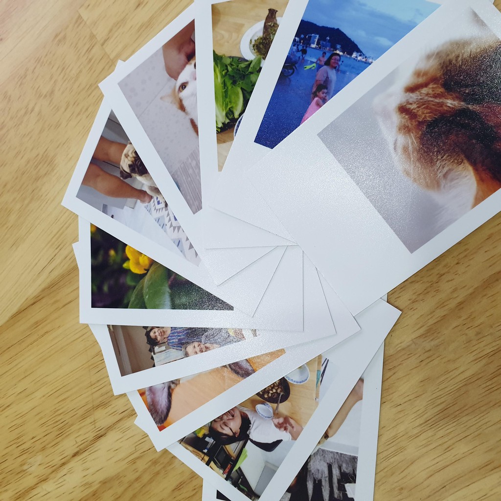 COMBO 10 ẢNH Polaroid 6x9cm giấy glossy, matte. Rửa hình - In hình chất lượng cao