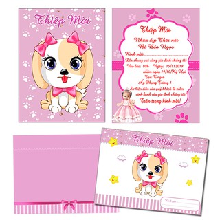 Thiệp sinh nhật cho bé