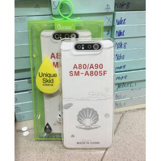 Ốp dẻo VU trong suốt cho Samsung A80/A90