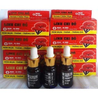 Serum Mụn Linh Chi Đỏ 10ml ( ngọc trinh)