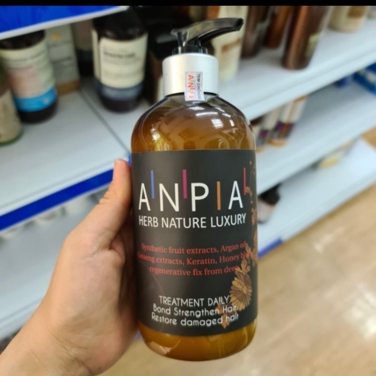 Dầu gội anpa  tăng cường liên kết siêu phục hồi cao cấp 560ml-Dầu gội đầu CHÍNH HÃNG