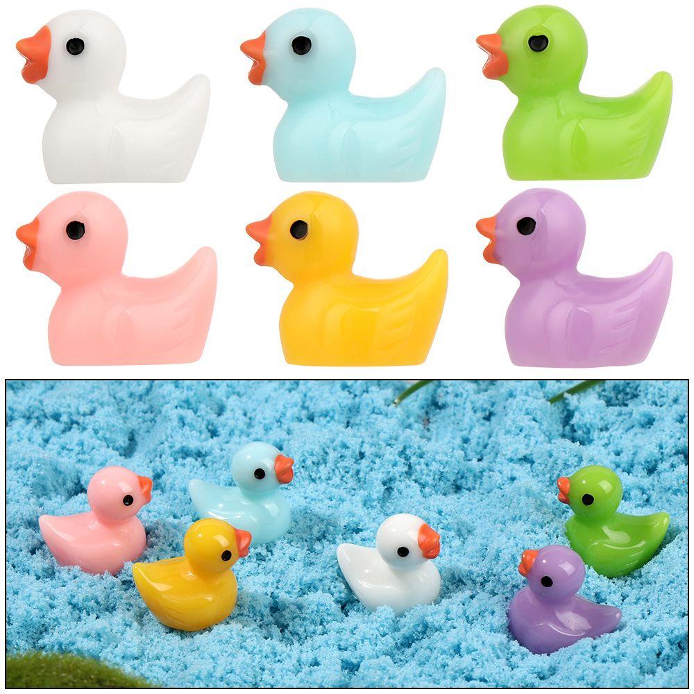 Tượng Vịt Con Dễ Thương Dùng Trang Trí Tiểu Cảnh