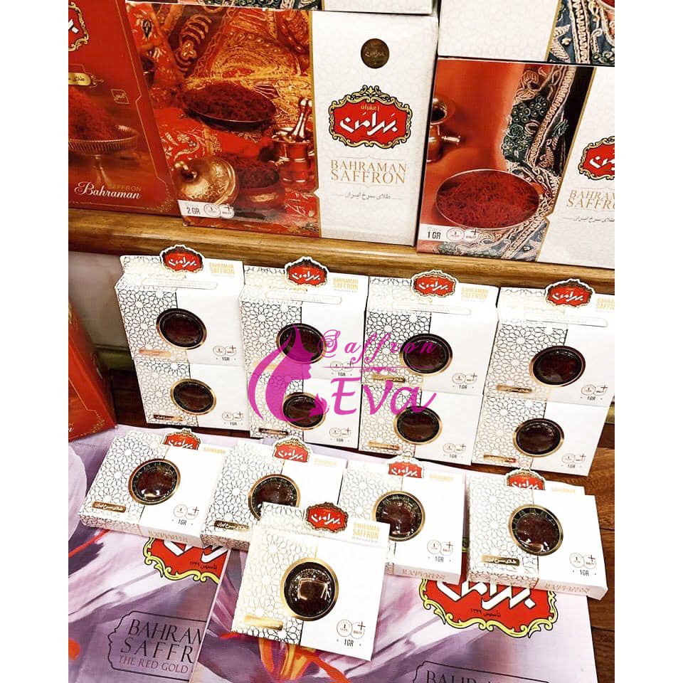 1.0 Gr Saffron Bahraman Super Negin (thiếc trắng) Nhụy hoa nghệ tây chính hãng Iran | BigBuy360 - bigbuy360.vn