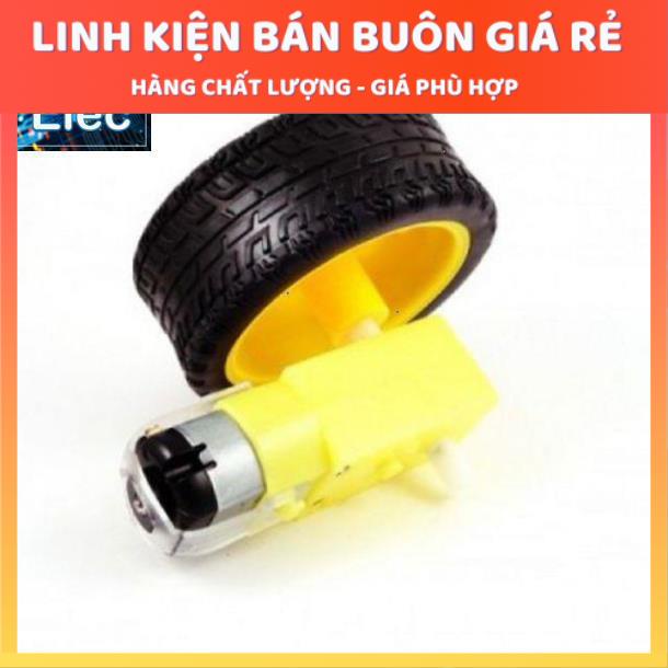 Động Cơ Giảm Tốc 3-9V Màu Vàng