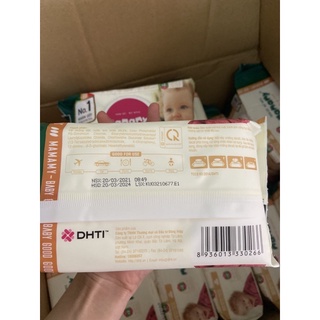 combo 5 bịch khăn giấy ướt mâmmy 80m