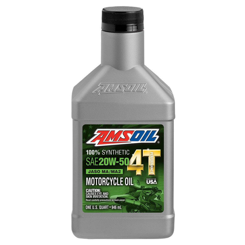 Nhớt Amsoil 4T 20W-50 (MC5) - 946ml + LỌC NHỚT YA - SU