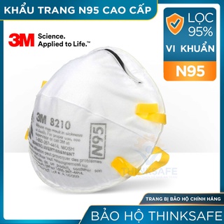 Khẩu trang 3M 8210 dây qua gáy dùng trong y tế kháng khuẩn