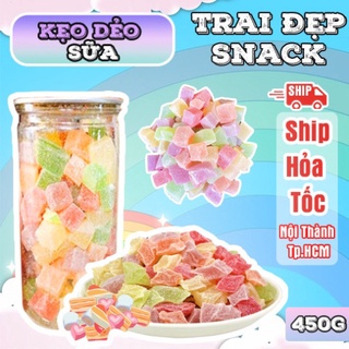 Xả kho 1kg kẹo dẻo sữa - trai đẹp snack