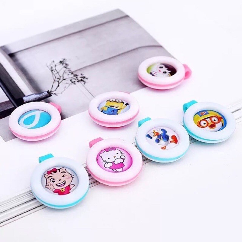 Kẹp chống muỗi Bikit Guard cho bé - chiết xuất 100% tinh dầu chanh sả tự nhiên Hàn Quốc