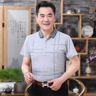 Áo thun nam trung niên cao cấp kiểu dáng sang trọng NP377