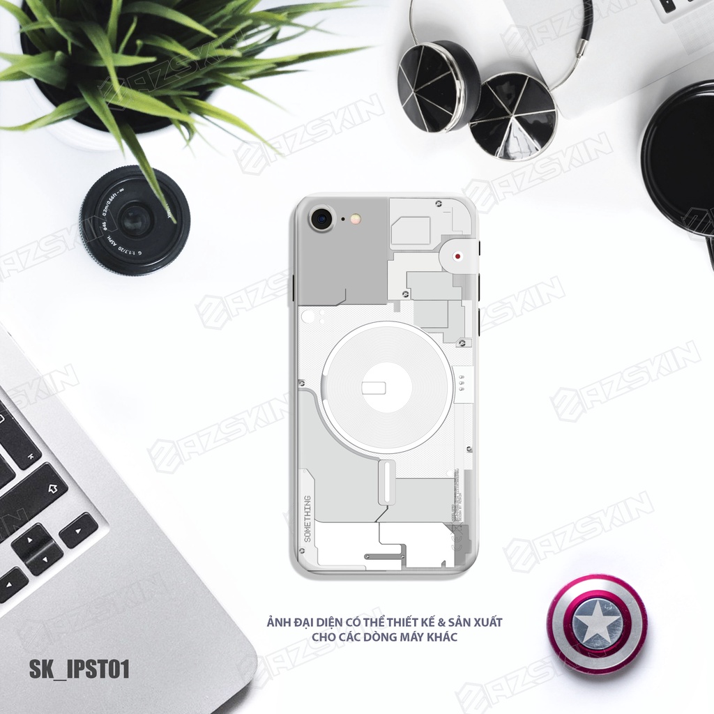 Miếng Dán Skin SOMETHING Phone Dành Cho Tất Cả Mọi Dòng IPhone |SK_IPST01| Chất Liệu Miếng Dán Cao Cấp, Khuôn Cắt CNC