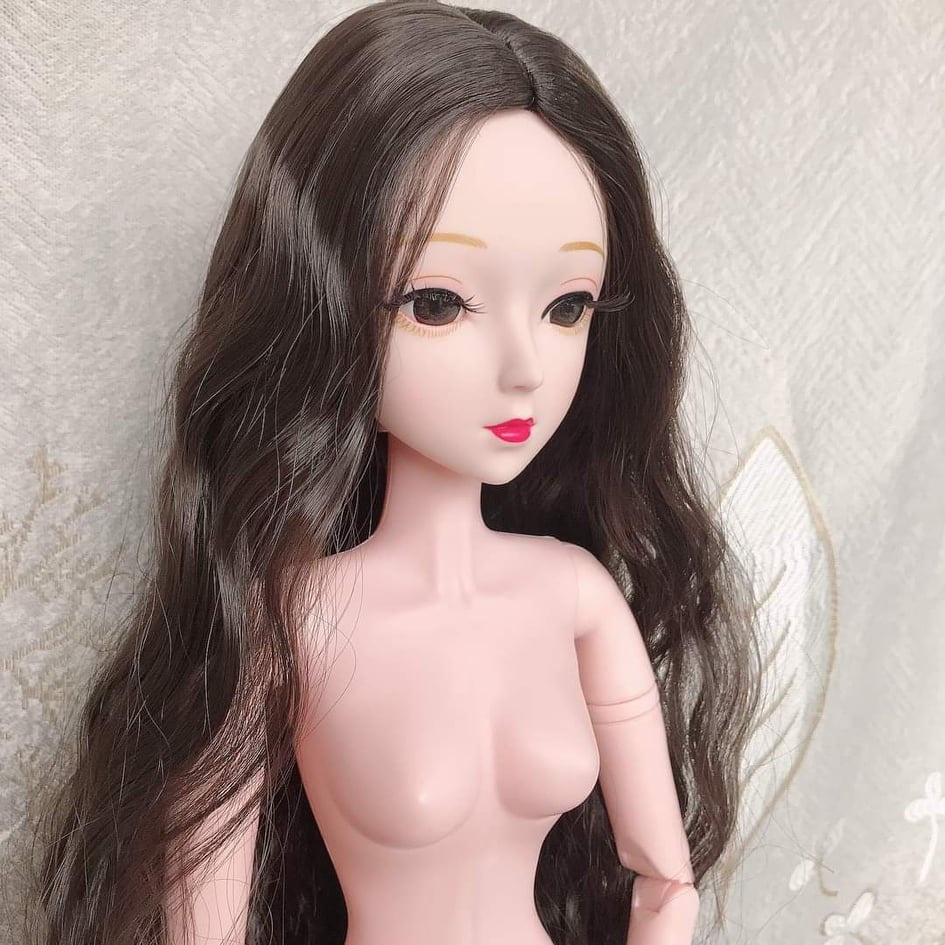 Búp Bê công chúa LOLITA Thay Được Tóc mô phỏng Búp Bê BJD