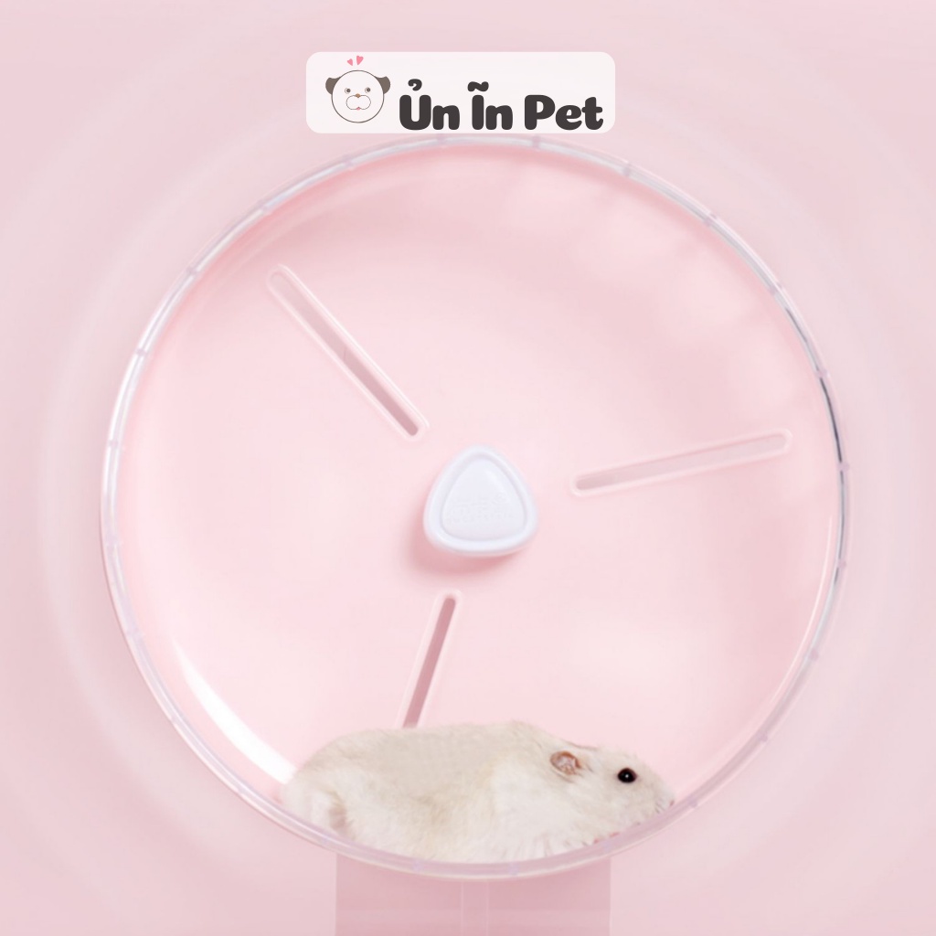 Wheel hamster, 21cm BUCATSTATE cho hamster, sóc, bọ, nhím