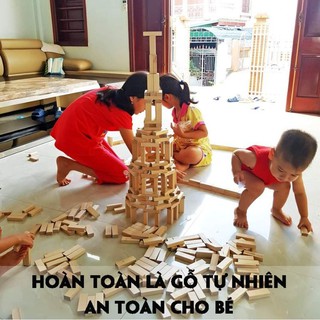 [SALE 50%] Đồ chơi xếp hình gỗ lắp ráp mô hình rút gỗ đồ chơi trí tuệ cho trẻ