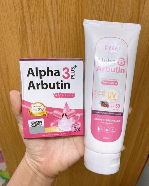 Dưỡng thể trắng da Kyra Alpha arbutin phiên bản mới 300ml