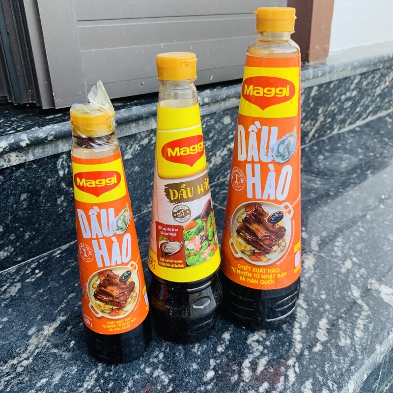DẦU HÀO MAGGI ĐẬM ĐẶC CHAI 350/530/830G