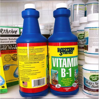Phân bón lá liquinox western states vitamin b1 chai 946ml