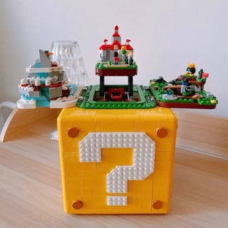 Đồ chơi xếp hình mô hình lắp ráp Hộp Câu Hỏi Mario 2064 chi tiết