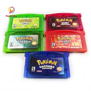 ♗Thẻ Chơi Game Pokemon HU Sapphire / Emerald / Fire Red / Leaf Green / Ruby Cho GBA
