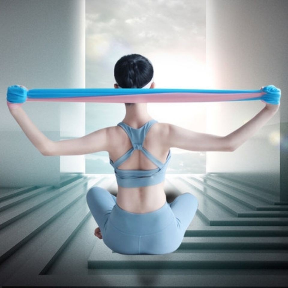 Tập thể dục Yoga đàn hồi căng thẳng mở lại tạo tác căng kéo sợi dây thừng được huấn luyện với phụ nữ và nam giới hip sức