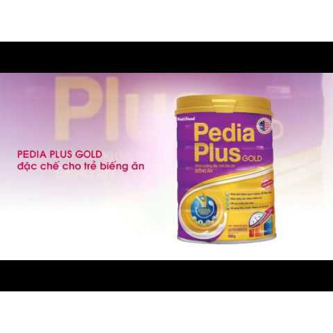 sữa pedia plus gold lon 900g date mới