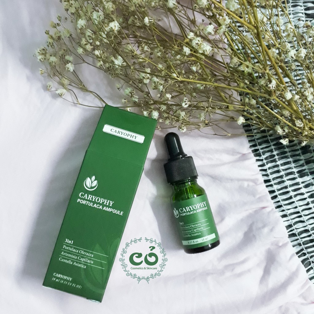 Tinh chất caryophy giảm mụn, mờ thâm mụn Caryophy Portulaca Ampoule | BigBuy360 - bigbuy360.vn