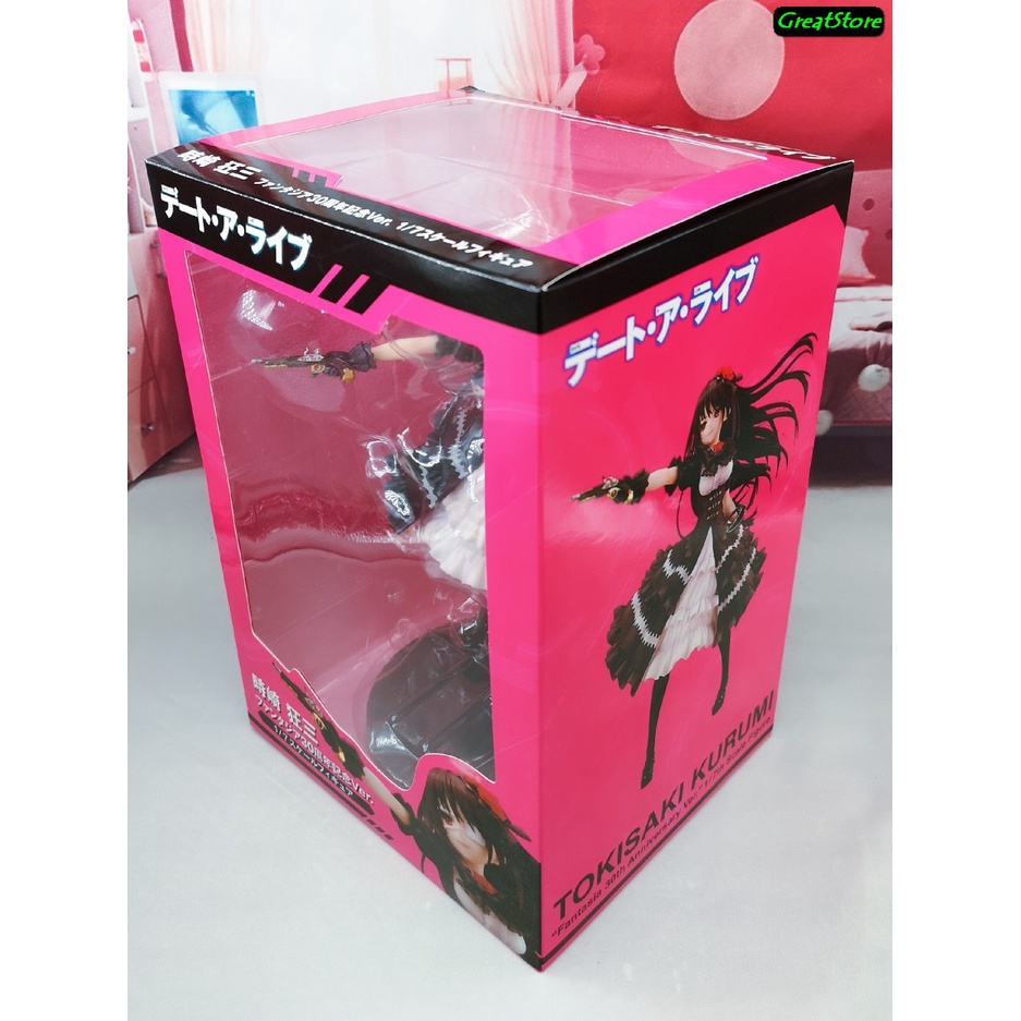 MÔ HÌNH NHÂN VẬT Anime Kurumi Tokisaki trong Date A Live 23cm 1/7 scale Figure