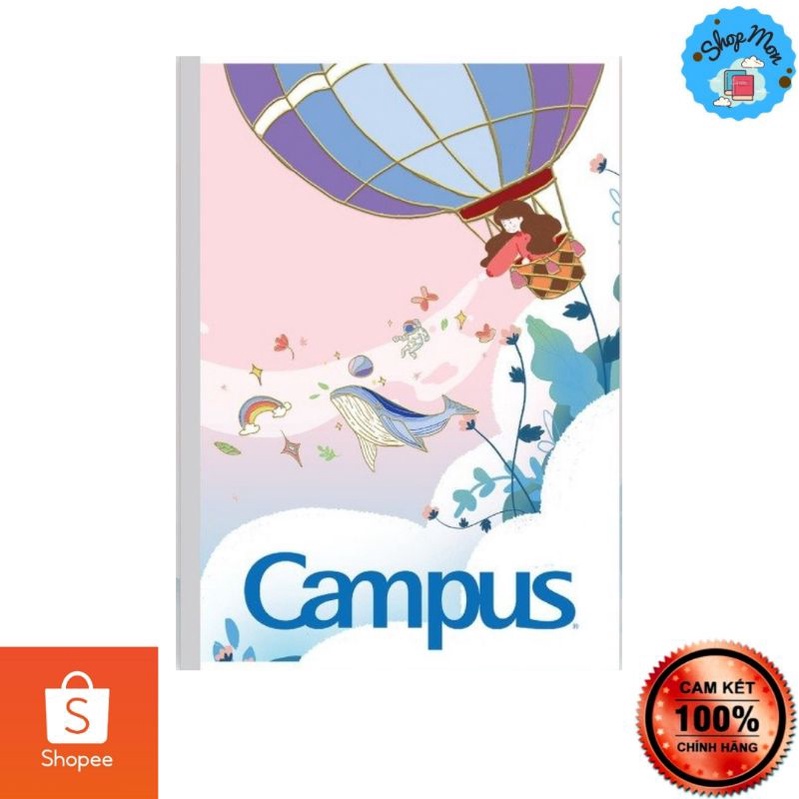 [Mã LIFEBOOK2 giảm 10% đơn 0Đ] Vở kẻ ngang 80 trang Picnic CAMPUS Cưng xỉu