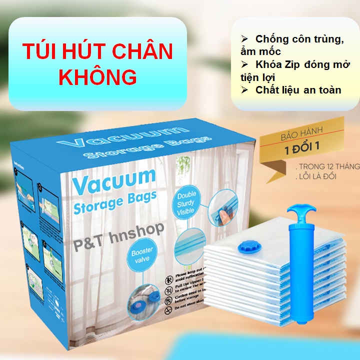 Túi Hút Chân Không Đựng Quần Áo Vacuum – Đa Dạng Kích Cỡ