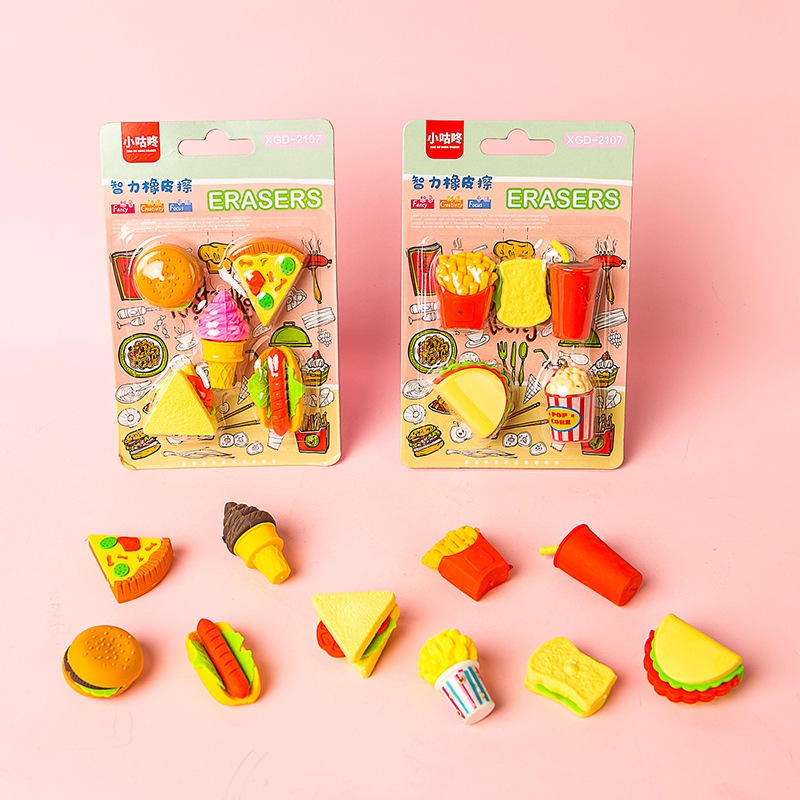 Cục Tẩy Hình Đồ Ăn Nhanh Chóng Tiện Dụng WJ115